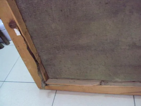 Картина в ажурной раме Осенний пейзаж осень художник Нейман холст, масло 94,3 х 111 см №112 Інтернет-аукціон