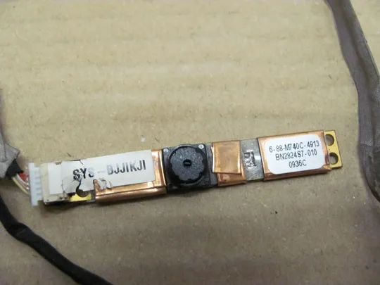 555-16 WEB камера 6-88-M740C-4913 зі шлейфом 6-43-W870T-021 для Clevo W87CU M860TU, M860L, M865TU оригінал Інтернет-аукціон