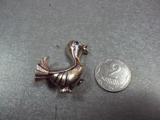 знак детский брошка птичка контурный №10563 Ціна