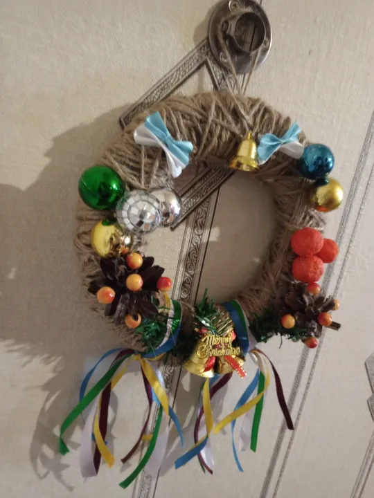 Вінок новорічний ручної роботи Ціна