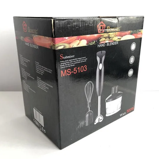 Подарочный набор: Сэндвичница DOMOTEC MS-7777 + Блендер DOMOTEC MS-5103 Інтернет-аукціон