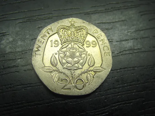20 пенсів 1999 Британія Ціна