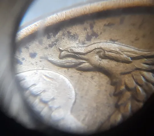 (7974) 1 рубль 1992 РФ, М, викрошки та розколи на реверсі та аверсі Недорого