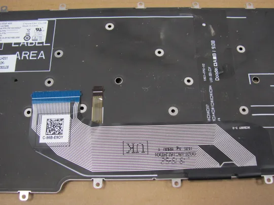 752-30 клавіатура робоча з підсвіткою 0H78M9 PK132CD2A27  для DELL Latitude 7400 2-in-1 оригінал Де купити