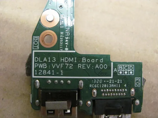 364-5 USB HDMI плата VVF72 для DELL Latitude 3330 оригінал Де купити
