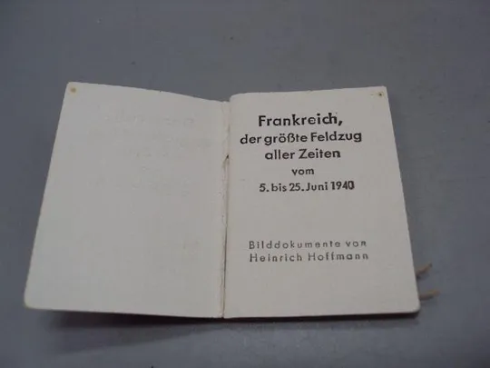 Купити Памятка пропаганда Рейх солдату карманная книжечка прокламация Лидеры бой во Франции №13841