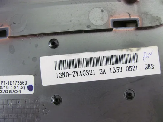 346-3 Кришка панель палмрест та тачпад 13N0-ZYA0321 для FUJITSU N532 оригінал Торговий майданчик
