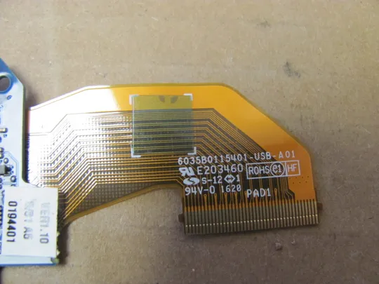 номер0919-5 Плата USB VGA 6050A2638201 6050A2559201 6050A2644201 зі шлейфом 6035B115401 6035B0101101 для HP EliteBook 745 840 G1 G2 оригінал Інтернет-аукціон