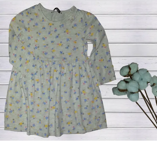 Детская одежда для девочки Платье длинный рукав на 1,5-2 года George Ціна