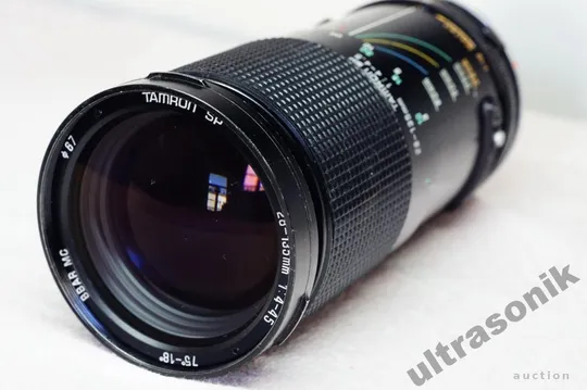 Об&#039;єктив Minolta MD телеобъектив Tamron SP 28-135mm/4-4.5 Adaptall-2 28A Ф67mm Japan Вживане З аукціону
