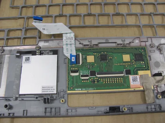 697-14 Кришка панель палмрест тачпад 07M47R 460.0JT0E.0001 для Dell Latitude 5310 E5310  оригінал Інструкція