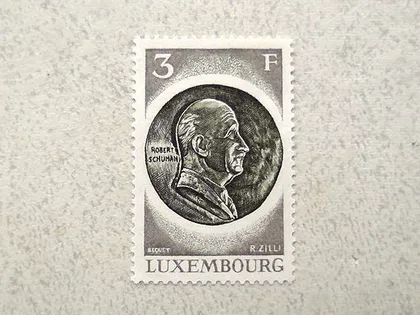 фото, Поштова марка Люксембург 1972 рік **