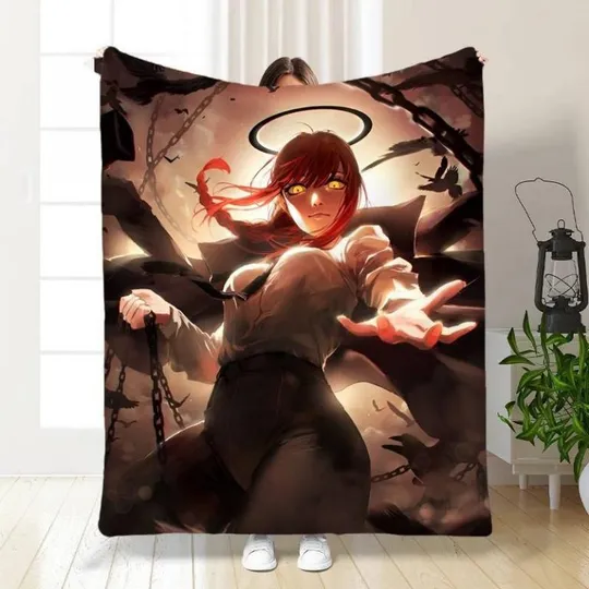 Плед 3D Человек Бензопила №2 3394_B 15828 135х160 см Ціна