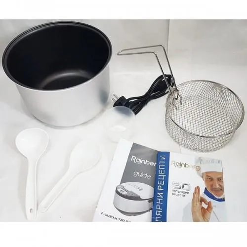 Мультиварка Rainberg Rb-6207 С Фритюрницей, 12 Программ Де купити