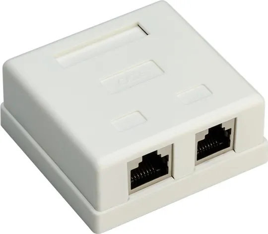 Розетка мережева RJ45 STP6 2x2 (розетка) Goobay (75.07.7635) зовнішня LSA ToolFree AWG22-24 Ціна