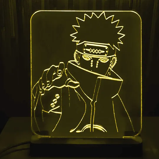 Акриловий світильник-нічник Пейн Нагато жовтий tty-n000084 Ціна