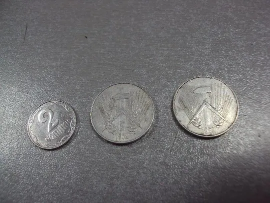 монета гдр 10 пфеннигов 1952 лот 2 шт №8514 Ціна