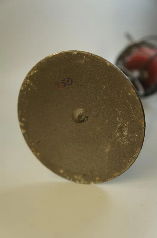 Подсвечник в виде цветка с висюльками капельками со свечкой высота 24,5 см №10638 Продаж