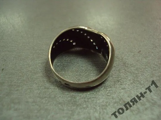 кольцо женское серебро 925" 4,48 г 18,5 р №15054 Продаж