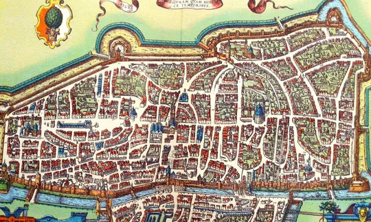 План карта Аугсбурга 1570 р. копія 1938 р. Лейпциг Fv8.9 Інтернет-аукціон