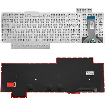 фото, Клавіатура для ноутбука ASUS (G703 series) ukr, black, без фрейма, підсвічування клавіш(RGB) оригінал
