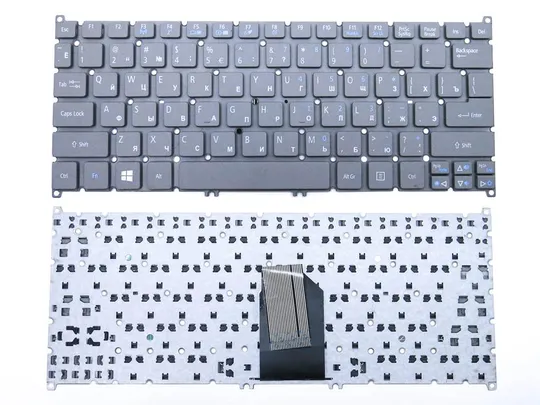 Клавиатура для ACER Aspire One 725, Aspire One 756 ( RU Gray ). OEM Ціна