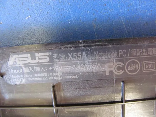 №49-6 Кришка панель палмрест та тачпад 13GNBH4AP010-2 для ASUS X55A оригінал Інтернет-аукціон