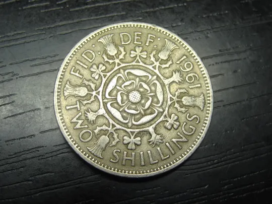2 шилінга 1961 Британія Ціна