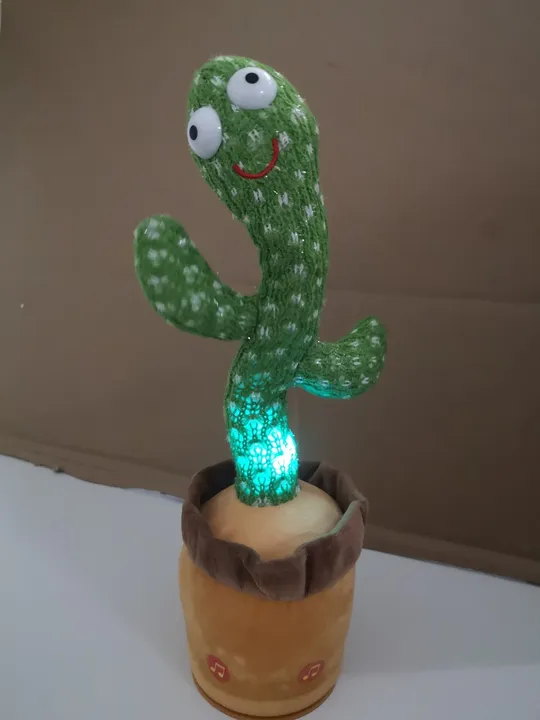 Танцюючий кактус співаючий з підсвічуванням  (17) Інтернет-аукціон