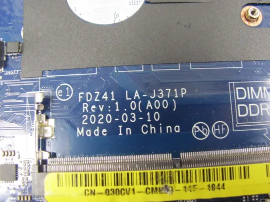 822-14 материська плата FDZ41 LA-J371P SRGKX i5-10310U для Dell Latitude 5410 оригінал в Україні