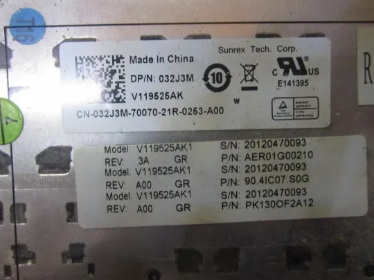 Клавиатура кнопки поштучно V119525AK1 DELL Vostro 1540 3350 3450 3460 3550 3555 3560 V131 Inspiron N5050 M5040 M5050 5520 7520 З аукціону