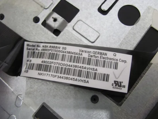 474-19 Кришка панель палмрест клавіатура РОБОЧА 439.02F02.0001 для ACER ASPIRE VN7-571 VN7-571G MS2391 оригінал в Україні