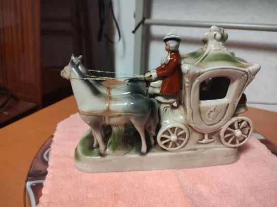 Екіпаж - статуетка VEB Porzellanfiguren Lippelsdorf, 1967 рік Інтернет-аукціон