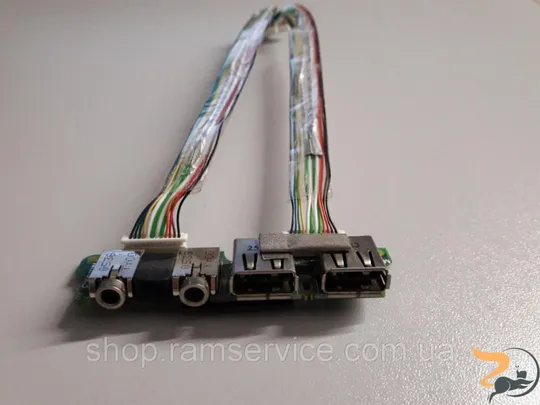 USB, Audio роз&#039;єми для ноутбука HP Compaq NX8220, 6050A0065101, б/в Ціна