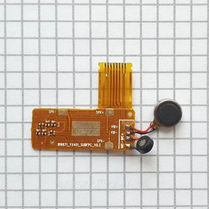 фото, Шлейф Prestigio PSP3416 Wize YA3 з мікрофоном для телефона