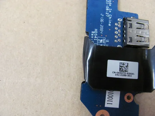 644-9 плата USB 0KK6TD 09HMXC  для  Dell ALIENWARE x14 R1 R2  оригінал З аукціону