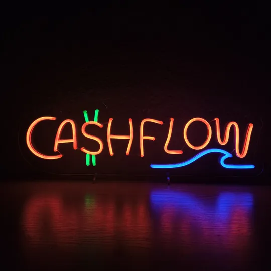 Неоновий світильник CachFlow та хвиля 580х200 acr-n000084 Ціна