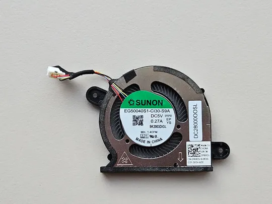 Купити Вентилятор Dell XPS 13 9300 9310 0FRK0V EG50040S1-CI30-S9A DC28000OOSL 5K2003DIGL Оригінал