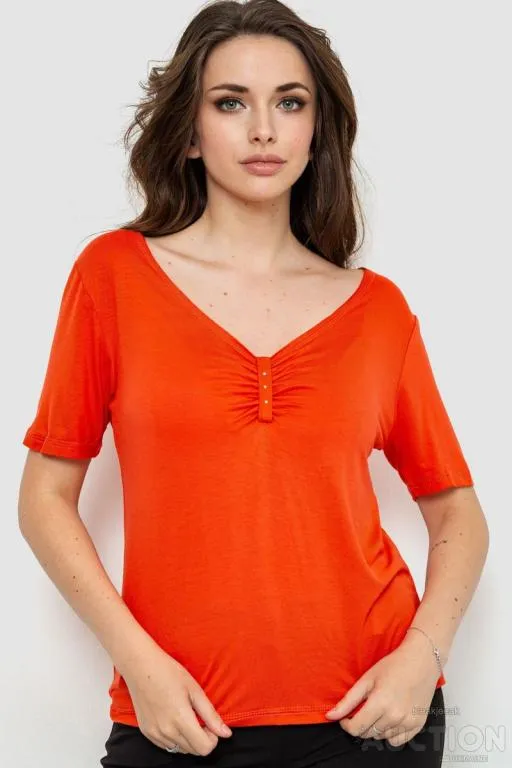 Футболка женская, цвет коралловый, 186R609 Ціна