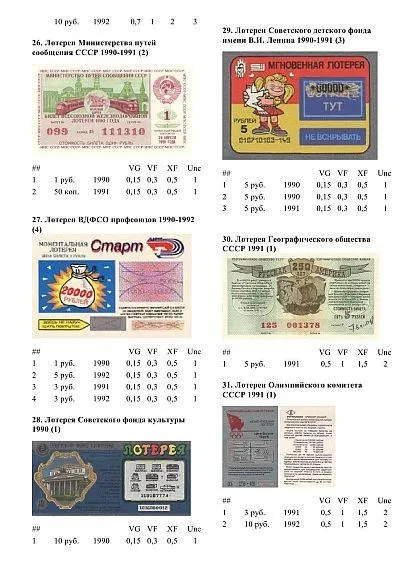 Лотерейные билеты СССР 1922-91 гг - *.pdf Продаж