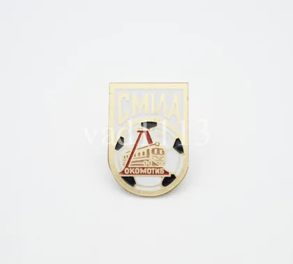 фото, Футбол. значок  ФК Локомотив Смела,  Черкасская область,  Украина.