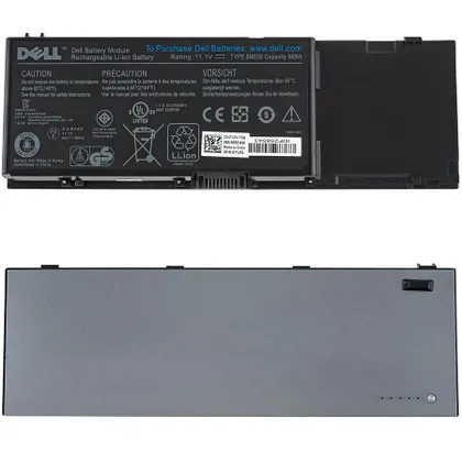 фото, Оригінальна батарея для ноутбука DELL 4P887 (Precision M6500) 11.1V, 8400mAh, Silver
