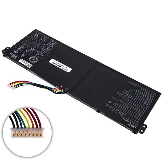 Купити Оригінальна батарея для ноутбука ACER AP16M5J (Aspire ES1-523, ES1-532G, ES1-533, ES1-732) 7.7V 4810mAh 37Wh Black (KT.00205.006)