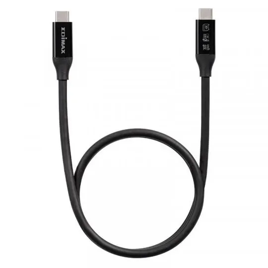 Кабель Edimax UC4 USB Type-C - USB Type-C (M/M), Thunderbolt 3, 0.5 м, Black (UC4-005TB) Інтернет-аукціон