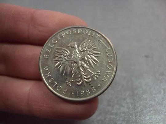 Купити монета польша 10 злотых 1988 №9789