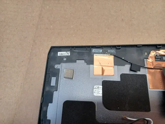 номер1058-1 кришка матриці P0CTXNJ AM1Q7000411 для  Dell Alienware 13 R3 Кришка дисплея Тильна кришка Корпус матриці Верхня кришка matrix cover Top Case LCD Cover Rear Lid Back Cover Housing Cabinet оригінал Де купити