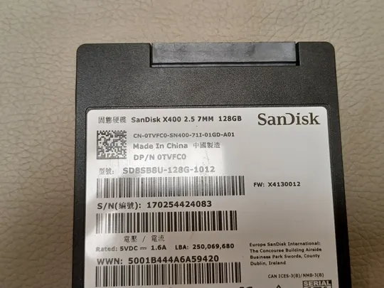 Купити 0558 SSD диск SANDISK 128GB 2.5&quot; SATA НІМЕЧЧИНА