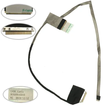 фото, Шлейф матриці для ноутбука Dell (Inspiron: 5520, 5525, 7520) FullHD (DC02001GD10)