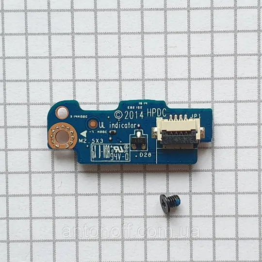 Купити Плата / кнопка включення HP ProBook 430 G2 / ZPM30 LS-B171P 435MMA32L01 для ноутбука оригінал