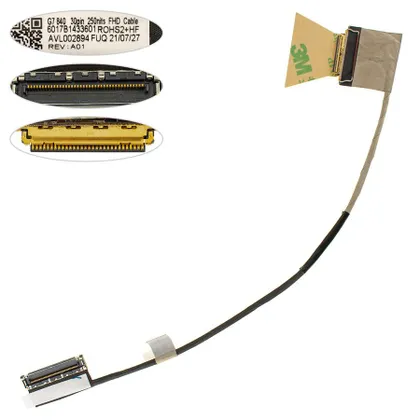 фото, Шлейф матрицы для ноутбука HP (ProBook: 840 G7, 845 G7) 30pin (6017B1433601)
